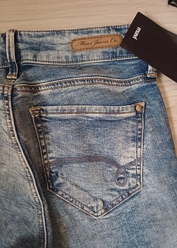 diğer Beden Kadın Mavi Normal Kesim Kot Pantolon
