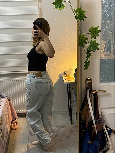 40 Beden mavi Renk pull and bear jean