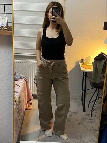 m Beden bershka kot pantolon