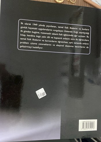  Beden Üniversite Fiziği kitap