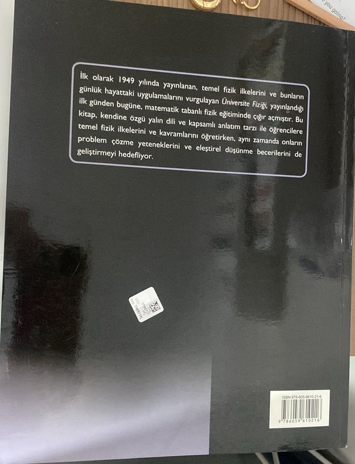 Üniversite Fiziği kitap - Görsel 2