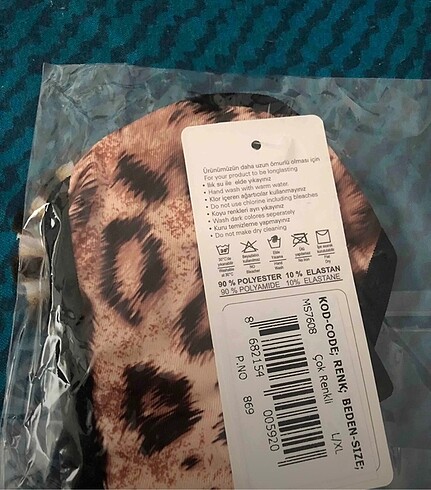 Leopar Desenli Tanga