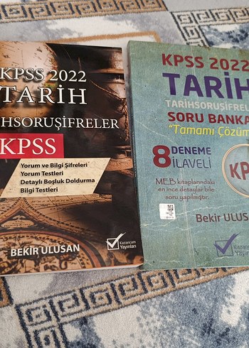 KPSS 2022 Tarih Soru Bankası ve Deneme Seti
