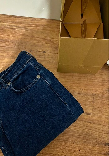 Yüksek bel jean