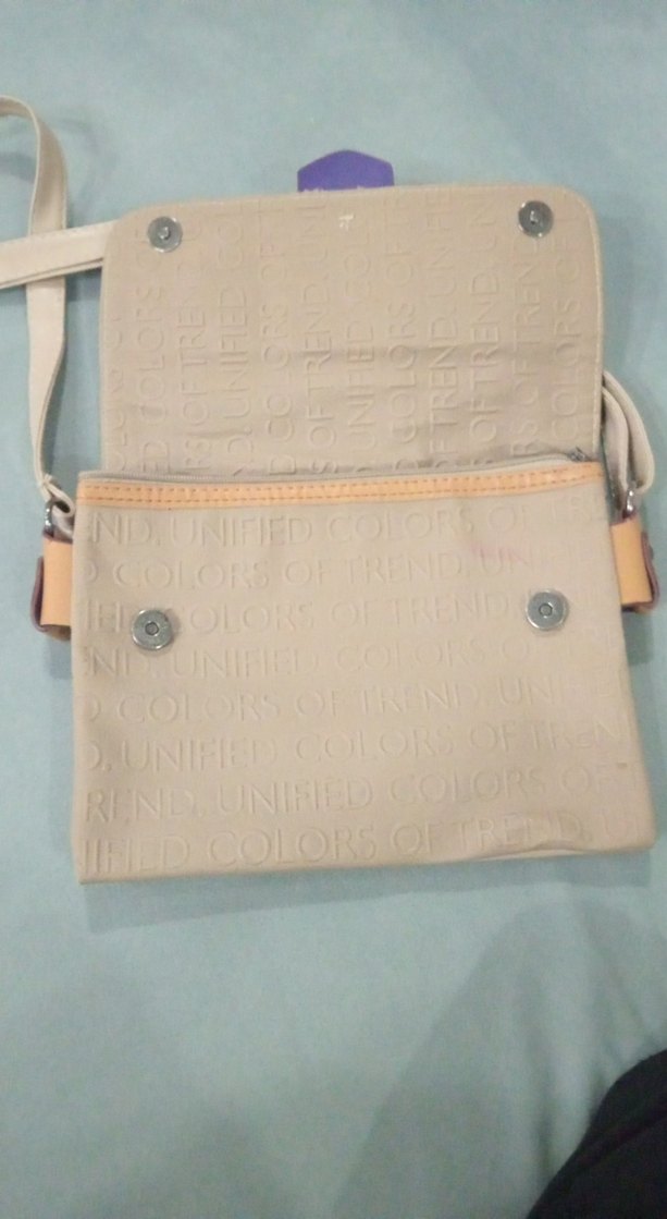 Bej Deri Tokalı Kadın Çanta - Görsel 2