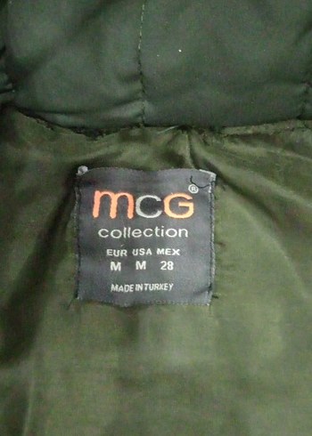 Kapüşonlu Kürklü Yeşil Kadın Kışlık Mont - Görsel 3