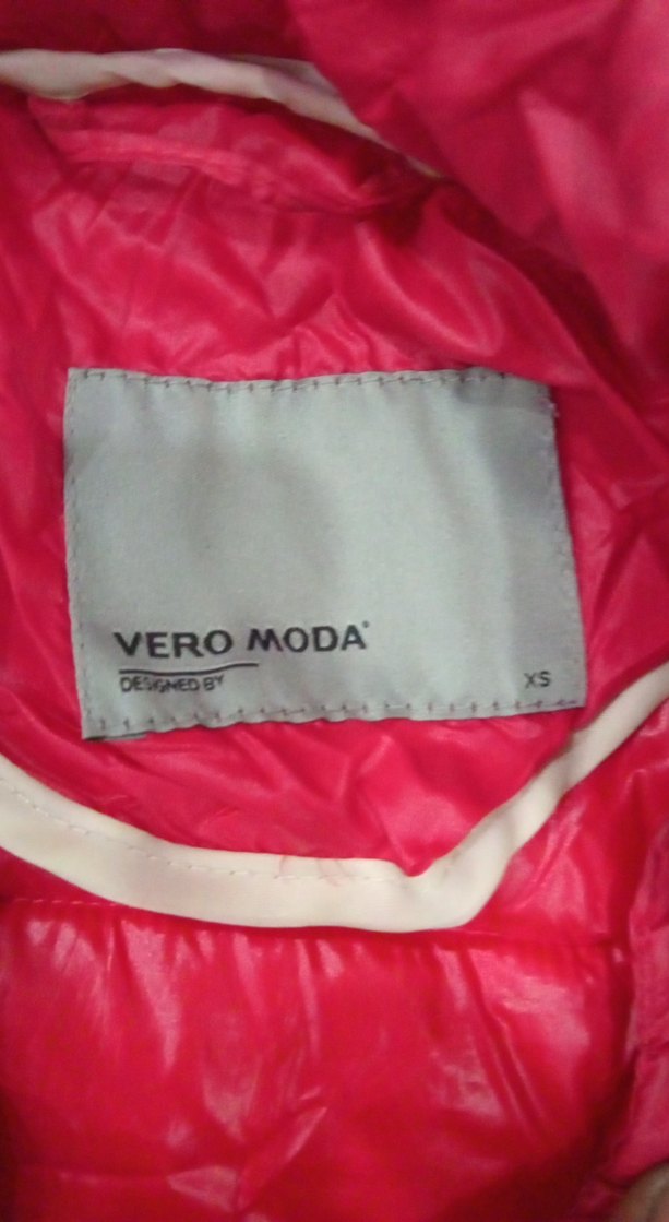 Kırmızı Fermuarlı ince Kadın Mont - Görsel 3