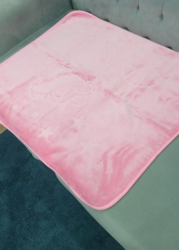 Pembe Pastel Çocuk Battaniyesi - Görsel 2