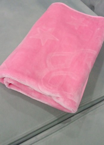 Pembe Pastel Çocuk Battaniyesi - Görsel 3