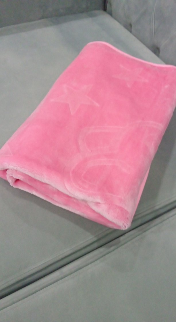 Pembe Pastel Çocuk Battaniyesi - Görsel 3