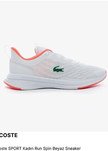 Lacoste Beyaz Spor Ayakkabı