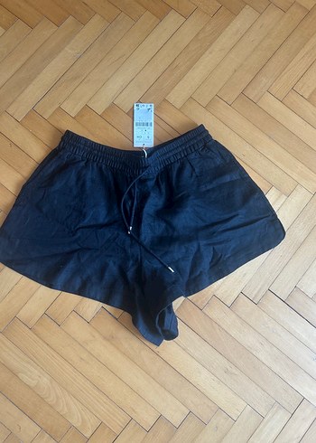 Oysho %100 Keten Bermuda