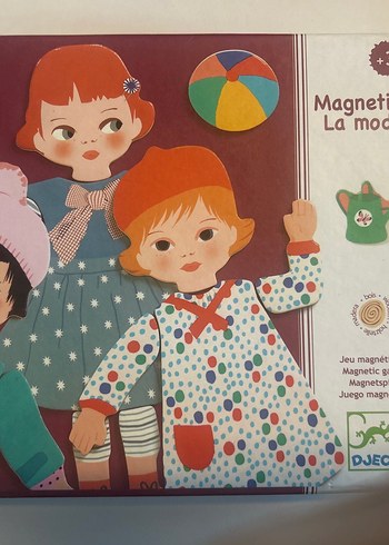 DJEC Manyetik Çocuk Puzzle Oyunu