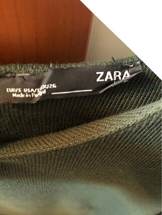 s Beden Zara Triko Elbise