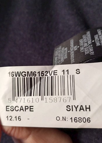 Derimod Siyah Deri Biker Ceket - Görsel 7