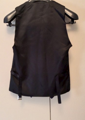 Düğmeli Ekose Desenli Kolsuz Erkek Yelek - Görsel 4