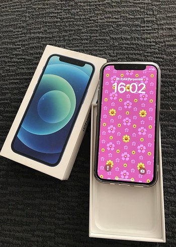 Acil Satılık iPhone 12 Mini siyah 81% Pil