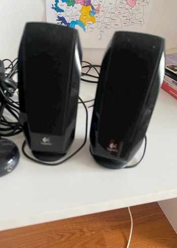 Logitech Siyah Müzik Sistemi çalışır durumda hiç bir sorunu yok - Görsel 3