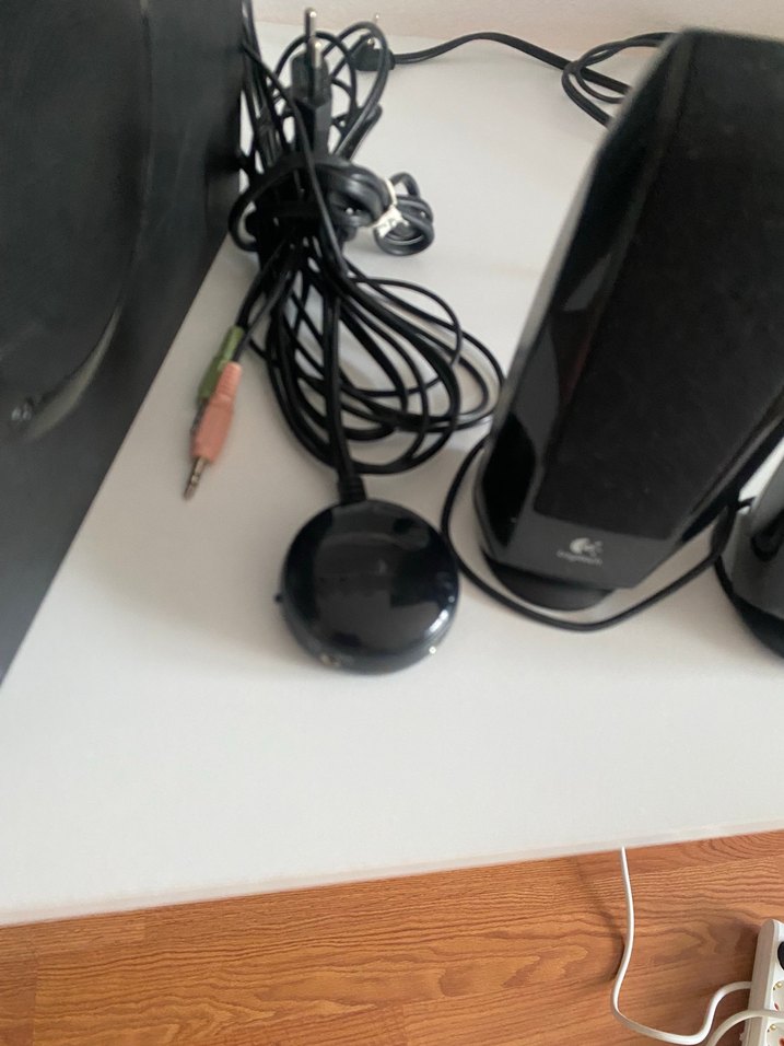 Logitech Siyah Müzik Sistemi çalışır durumda hiç bir sorunu yok - Görsel 2