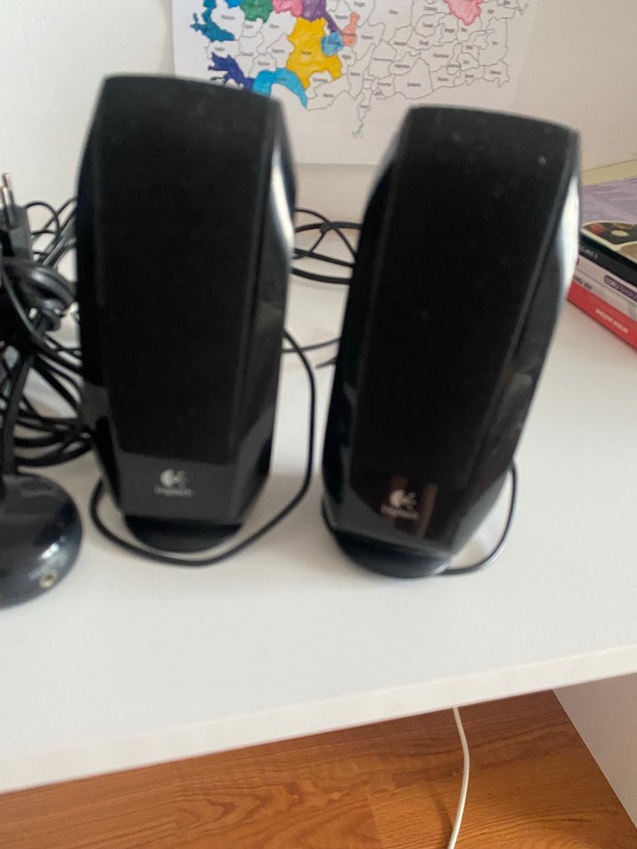 Logitech Siyah Müzik Sistemi çalışır durumda hiç bir sorunu yok - Görsel 3