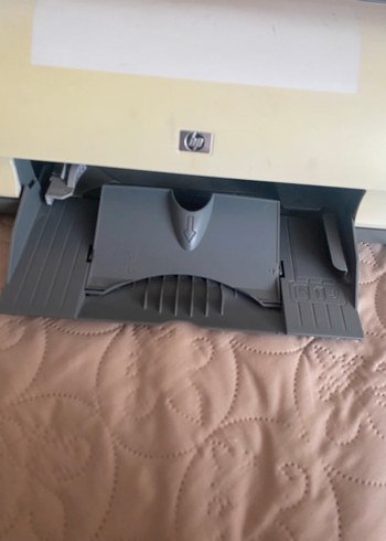 Beyaz HP Deskjet Yazıcı - Görsel 2