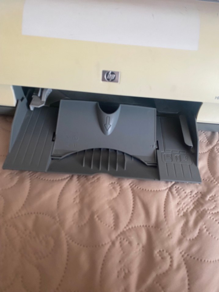 Beyaz HP Deskjet Yazıcı - Görsel 2