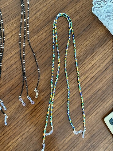 5 adet gözlük ipi el emeği - Görsel 2