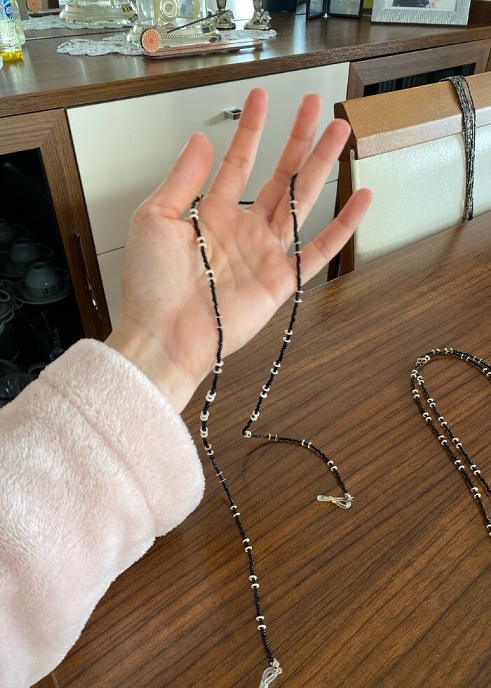 5 adet gözlük ipi el emeği - Görsel 4