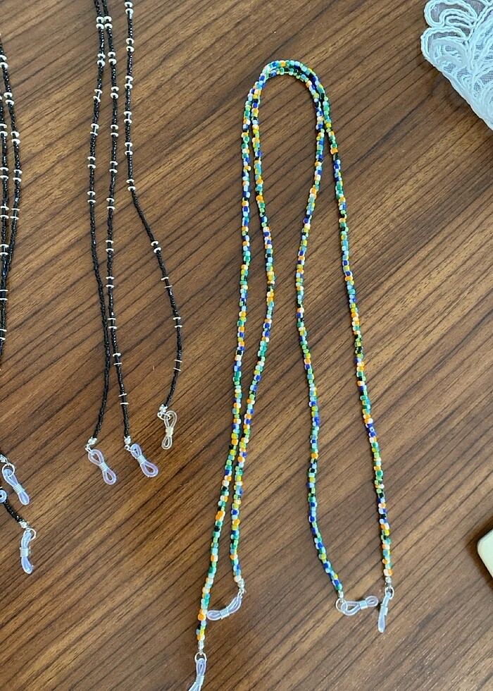 5 adet gözlük ipi el emeği - Görsel 2