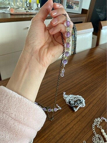 9 adet el emeği gözlük ipi - Görsel 7