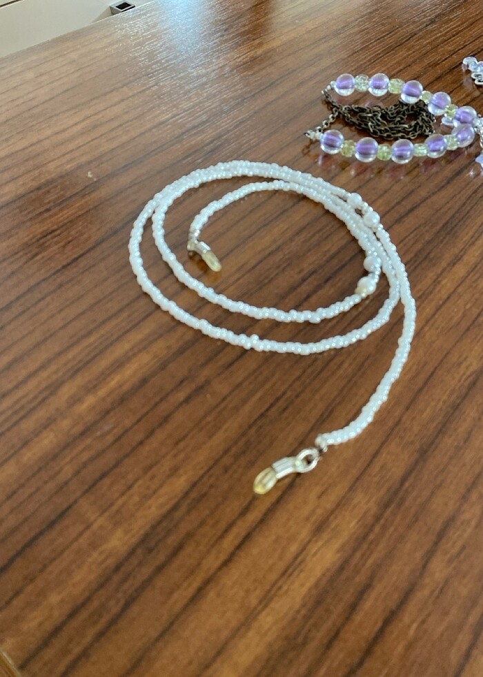 9 adet el emeği gözlük ipi - Görsel 3