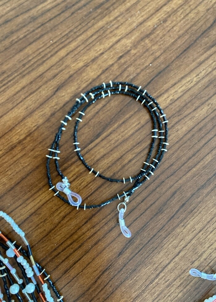 14 adet el emeği gözlük ipi - Görsel 5