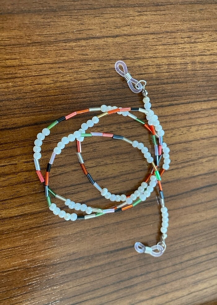 14 adet el emeği gözlük ipi - Görsel 4