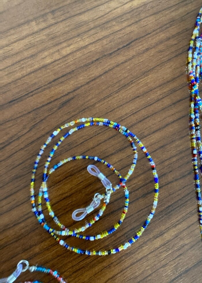 10 adet el emeği gözlük ipi - Görsel 4