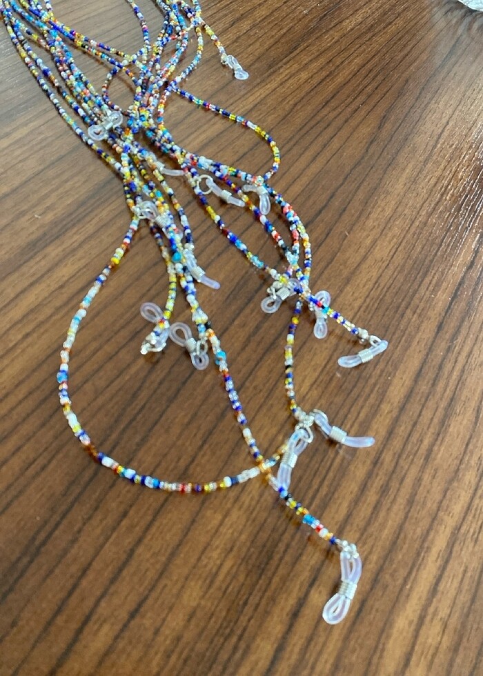 10 adet el emeği gözlük ipi - Görsel 5