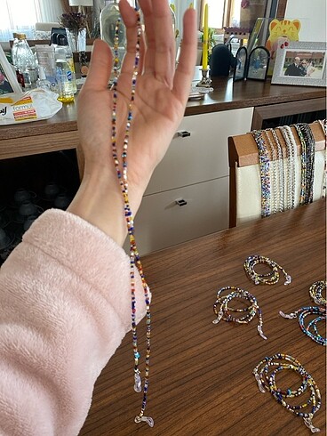 10 adet el emeği gözlük ipi - Görsel 6