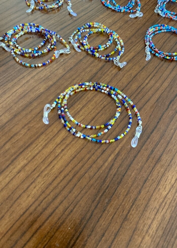 10 adet el emeği gözlük ipi - Görsel 2