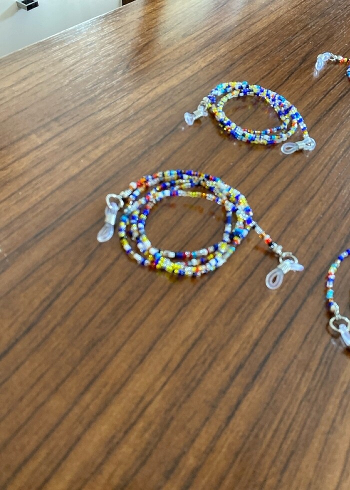 10 adet el emeği gözlük ipi - Görsel 2