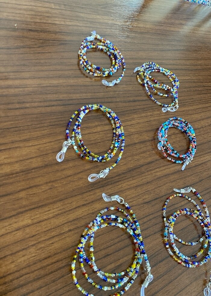 8 adet el emeği gözlük ipi - Görsel 5