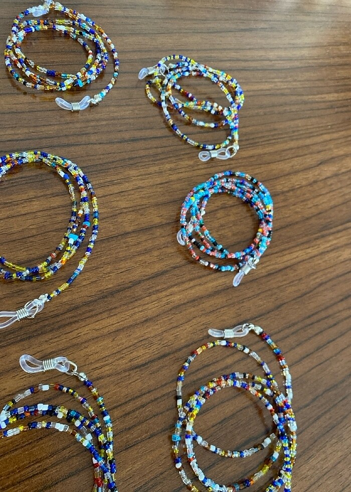 8 adet el emeği gözlük ipi - Görsel 4