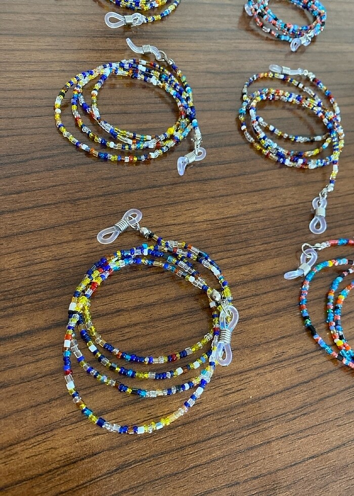 8 adet el emeği gözlük ipi - Görsel 2