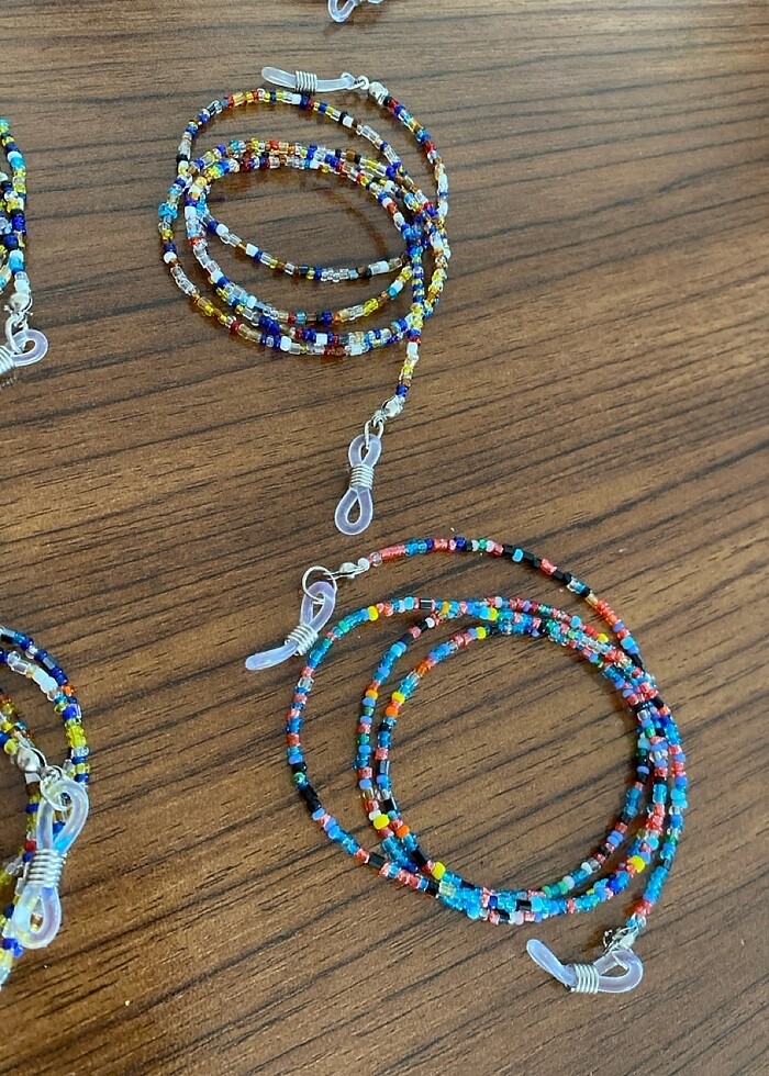 8 adet el emeği gözlük ipi - Görsel 3