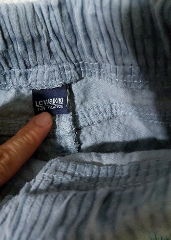 Erkek Çocuk Mavi Geniş Kesim Kot Pantolon - Görsel 2