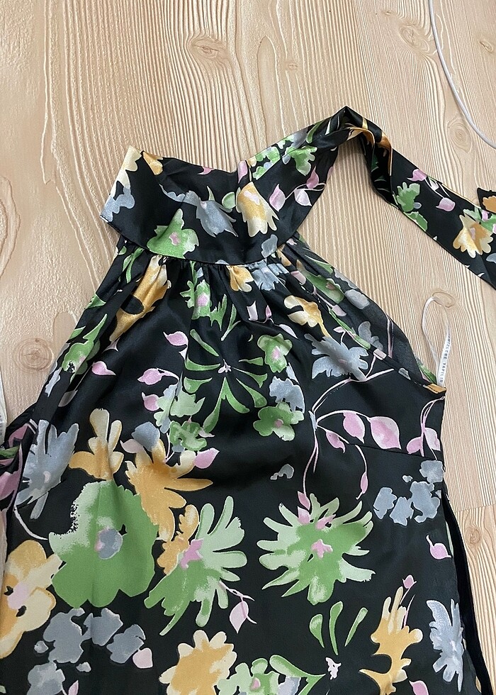 Saten elbise - Görsel 2