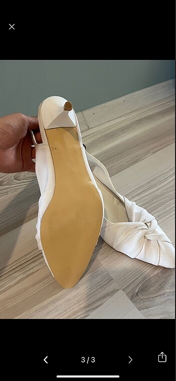 Zara Kısa topuk ayakkabı