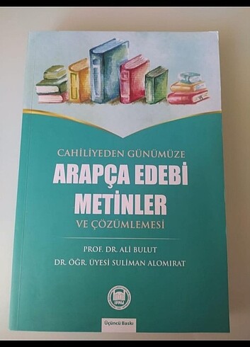 Arapça Edebi Metinler prof Dr Ali Bulut