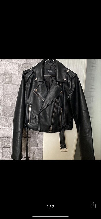 pull&bear kisa deri ceket
