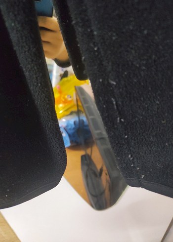 Erkek Siyah Fermuarlı Yüksek Yakalı Sweatshirt - Görsel 2