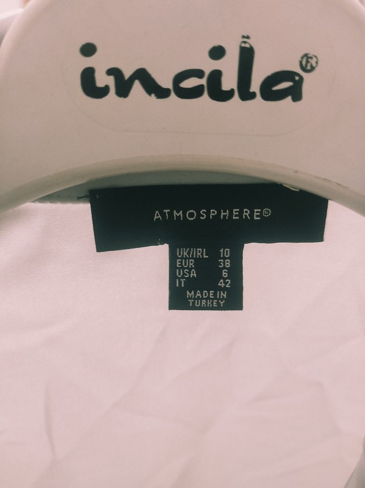 Gri Keten Kısa Kollu Gömlek - Görsel 3