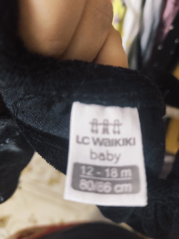 Kız Çocuk Nakışlı Siyah Örme Tulum - Görsel 2